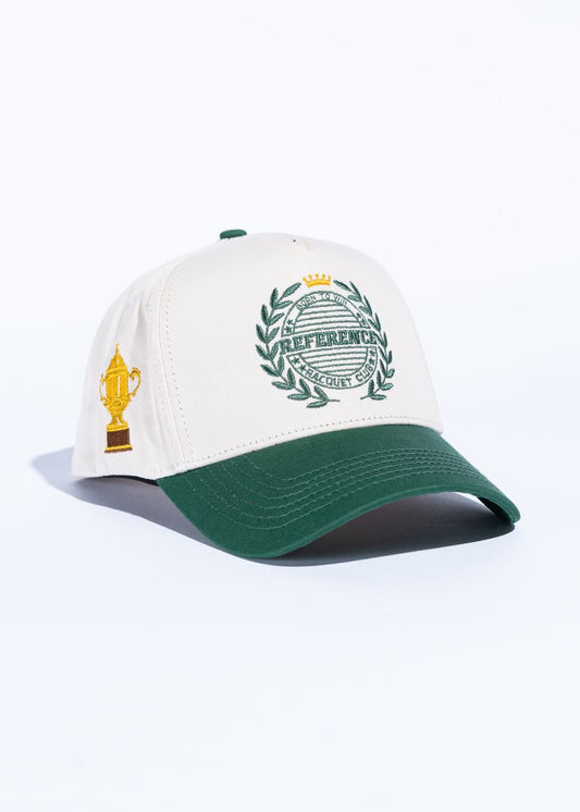 reference-racquet-club-hat-green-cream-6-rings-clothing
