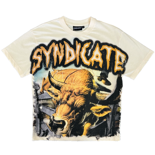 The Syndicate | Bull Clash Tee - Vintage Cream