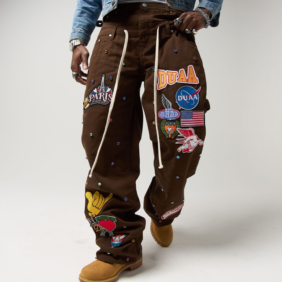 duaa-freedom-patchwork-pants-brown-6-rings-clothing