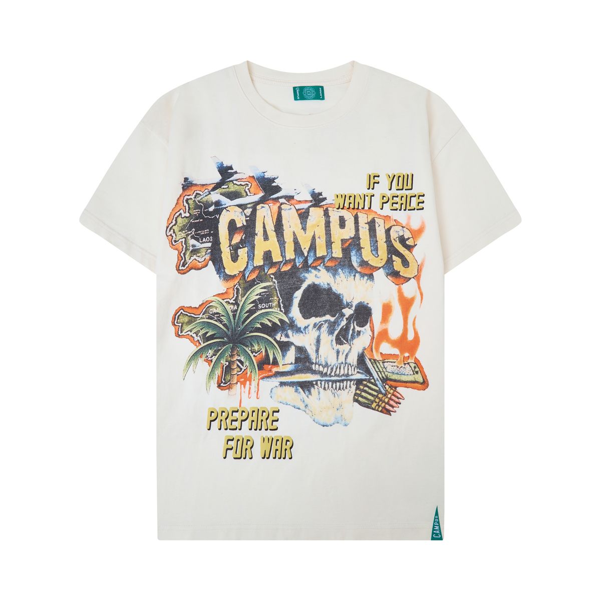 campus-peacekeeper-tee-off-white-yellow-orange-6-rings-clothing