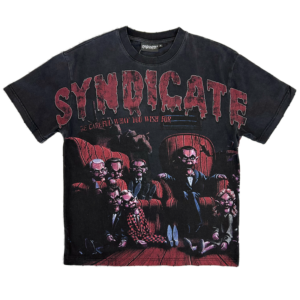 the-syndicate-wishes-puppet-tee-vintage-black-6-rings-clothing