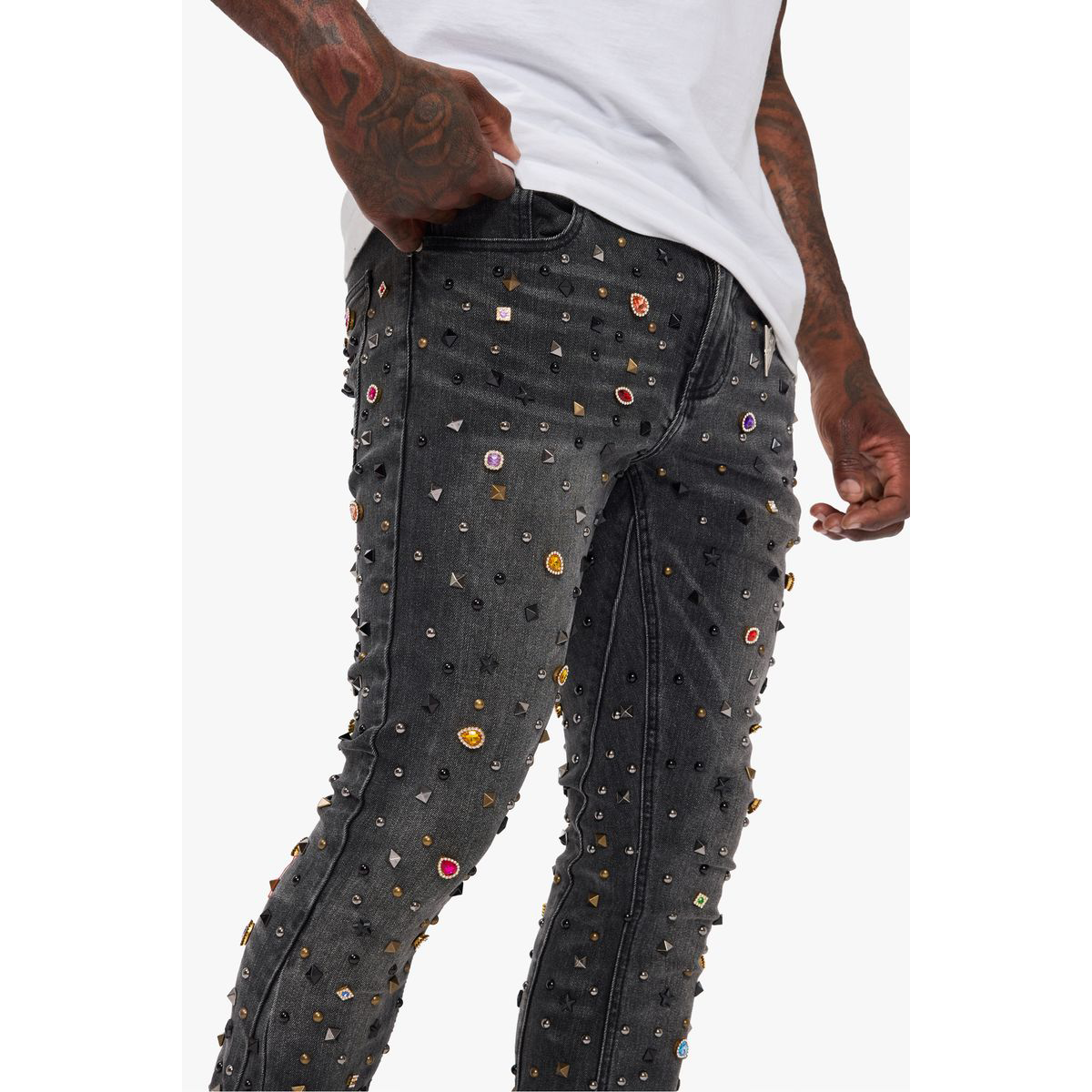 valabasas-alguero-stacked-black-grey-6-rings-clothing