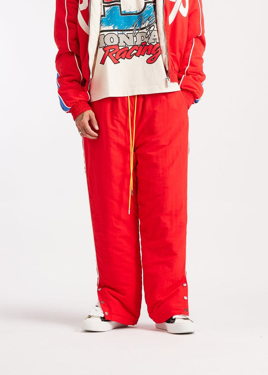 Diet Starts Monday | Reverso Nylon Pant-Red/Blue