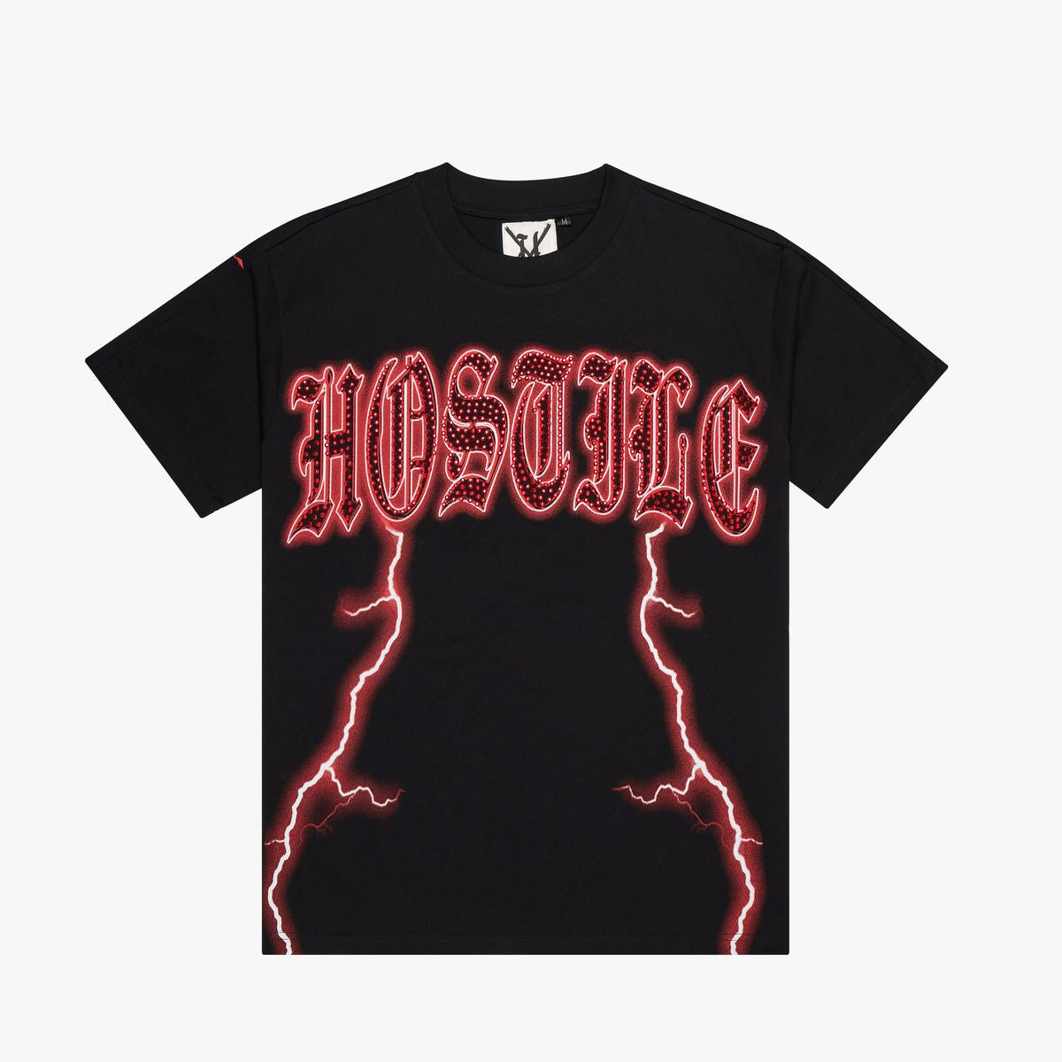 XHostile-Thunder Seraph Tee - Blck/Red