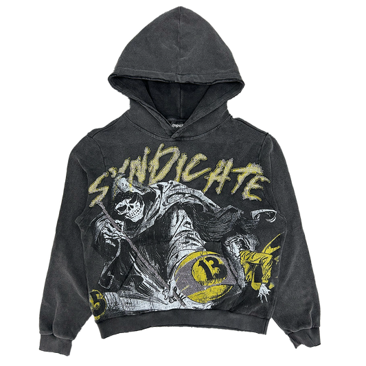 the-syndicate-reaper-rhinestoned-hoodie-taxi-yellow-black-6-rings-clothing