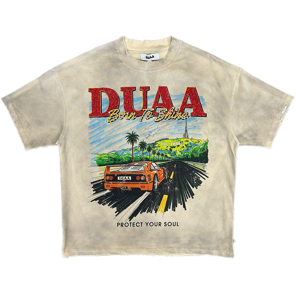 duaa-hollywood-born-to-shine-rhinestone-tee-beige-6-rings-clothing