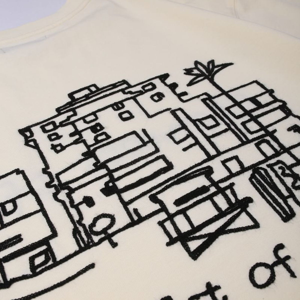 Elements of Art | Resort Doodle Tee - Cream