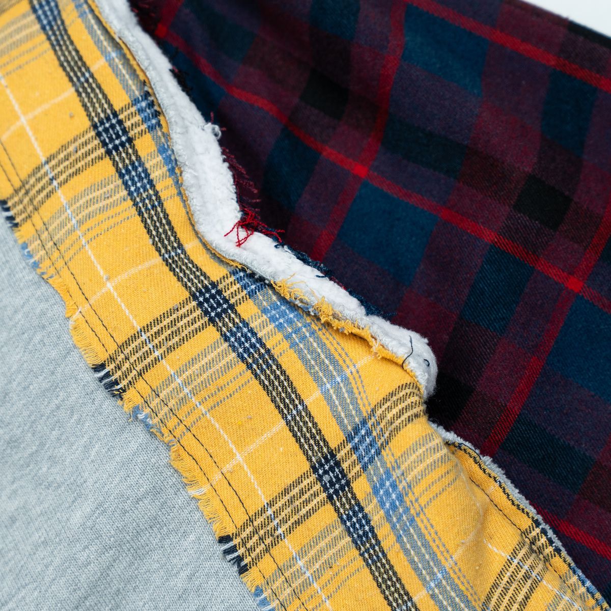 free-refills-multi-flannel-hoodie-gray-6-rings-clothing