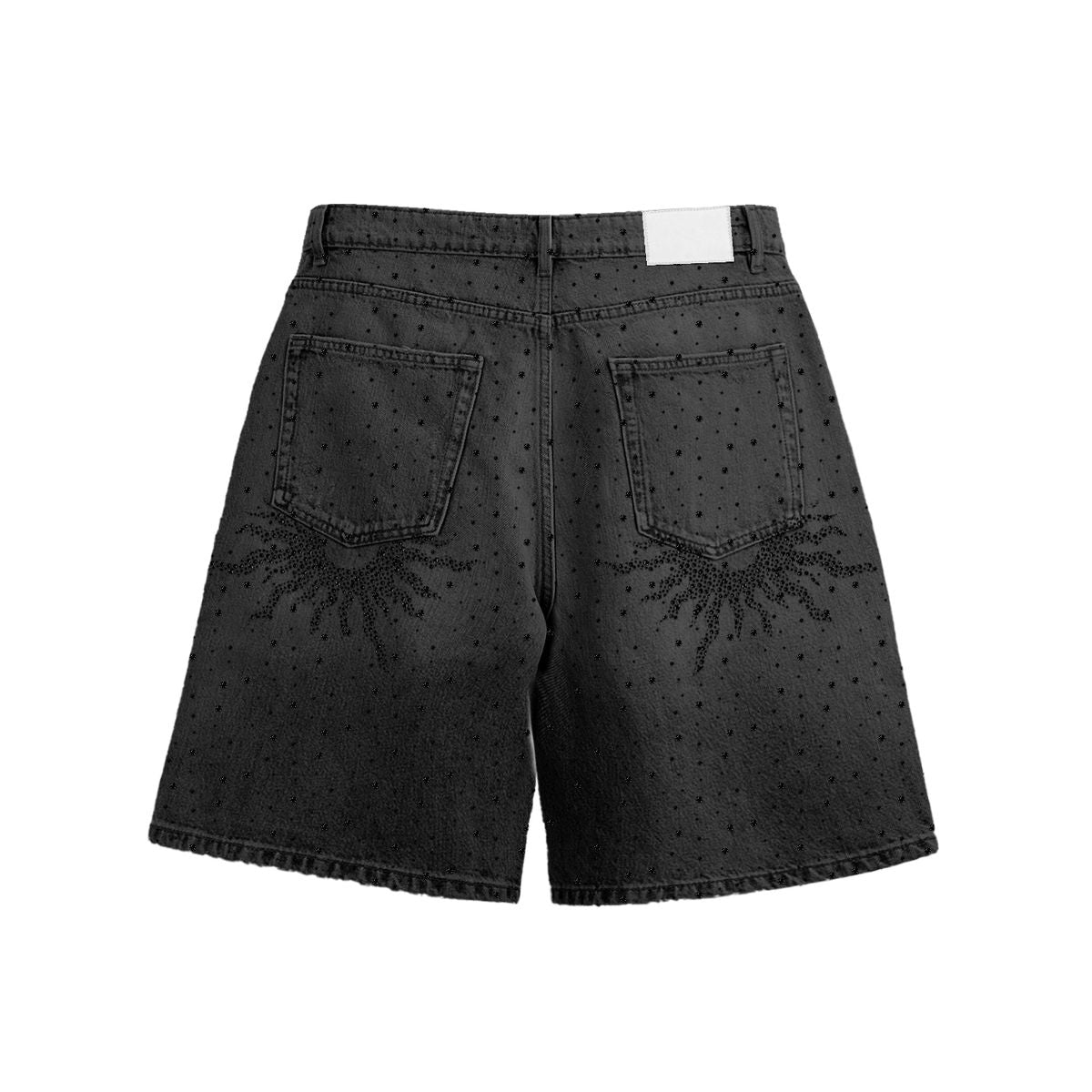 campus-kingdom-denim-rhinestone-jorts-black-6-rings-clothing