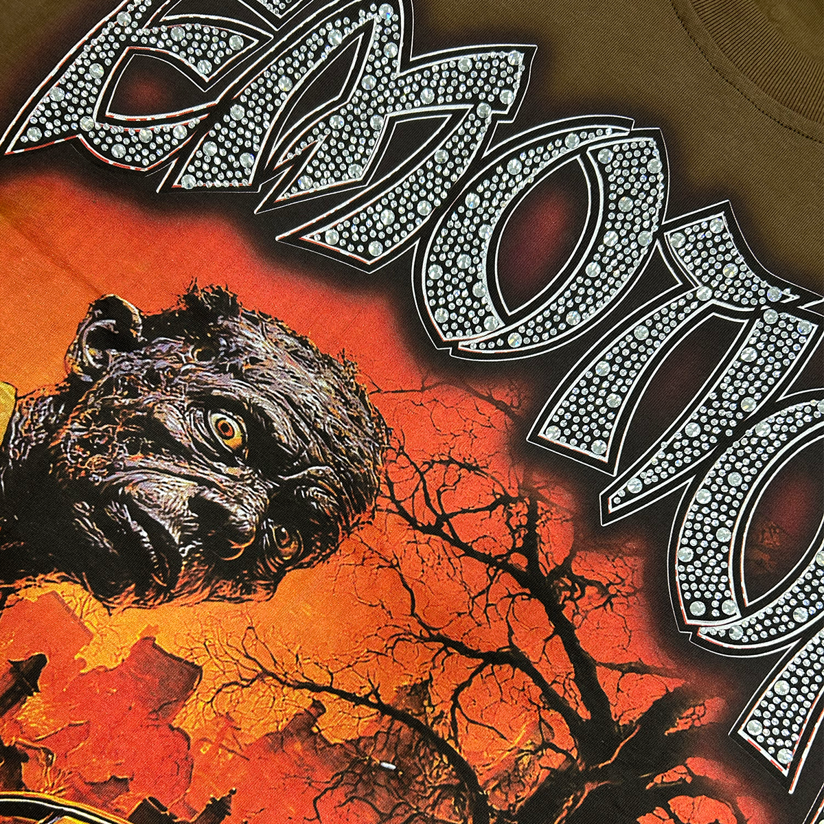 mixed-emotion-apocalypse-rhinestone-tee-brown-6-rings-clothing