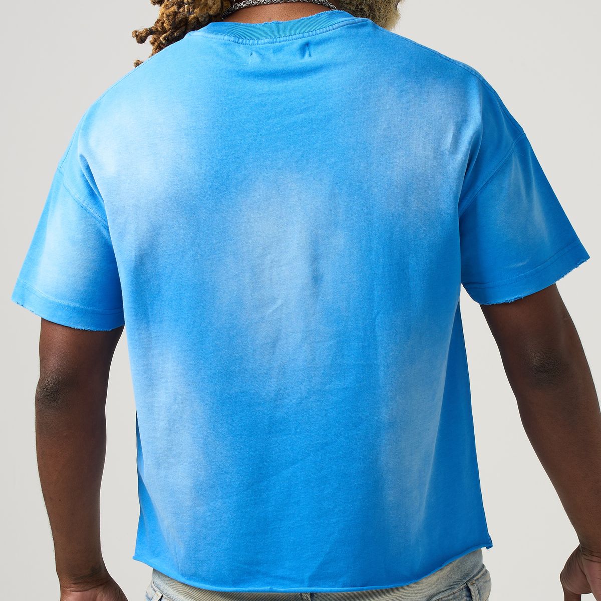 DUAA | SUGAR TEE SHIRT - Washed Blue