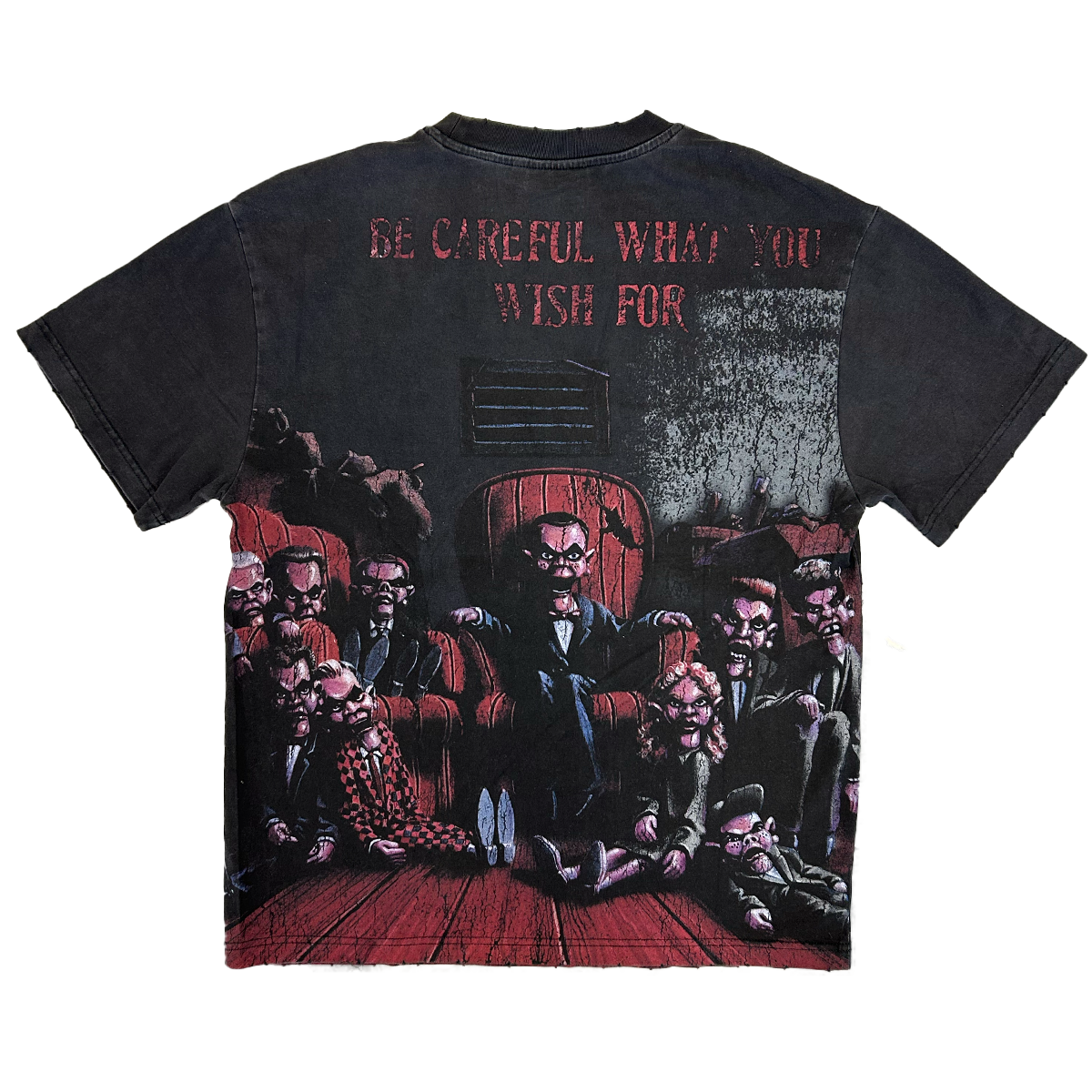 the-syndicate-wishes-puppet-tee-vintage-black-6-rings-clothing