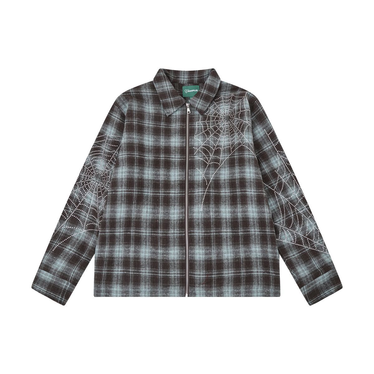 campus-broken-web-flannel-jacket-blue-6-rings-clothing